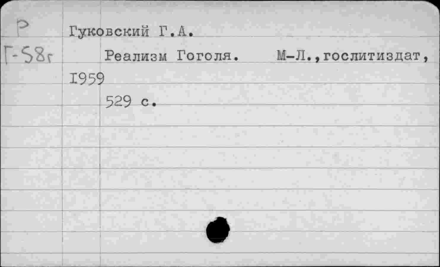 ﻿Гуковский Г.А.
Реализм Гоголя. М-Л.,Гослитиздат 1959
529 с.